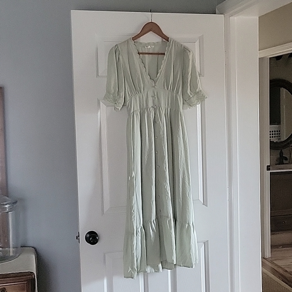 Pale Mint dress